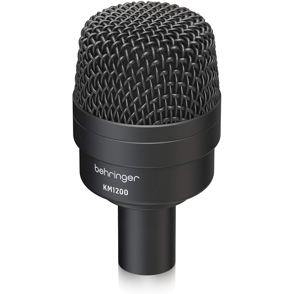 Behringer Behringer Drum Microphone Set of 7 Large Diaphragm Dynamic Microphone/Percussion Microphone/Overhead Stereo Matched Condenser Microphone Carrying Case Mic Stand Adapter Included BC1200 Black