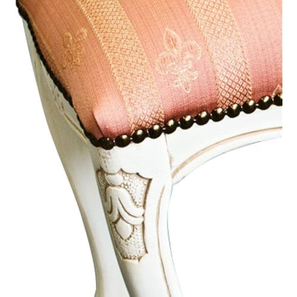 Royal Arden Chair Stool S 43.5cm Pink Stripe/White 51371