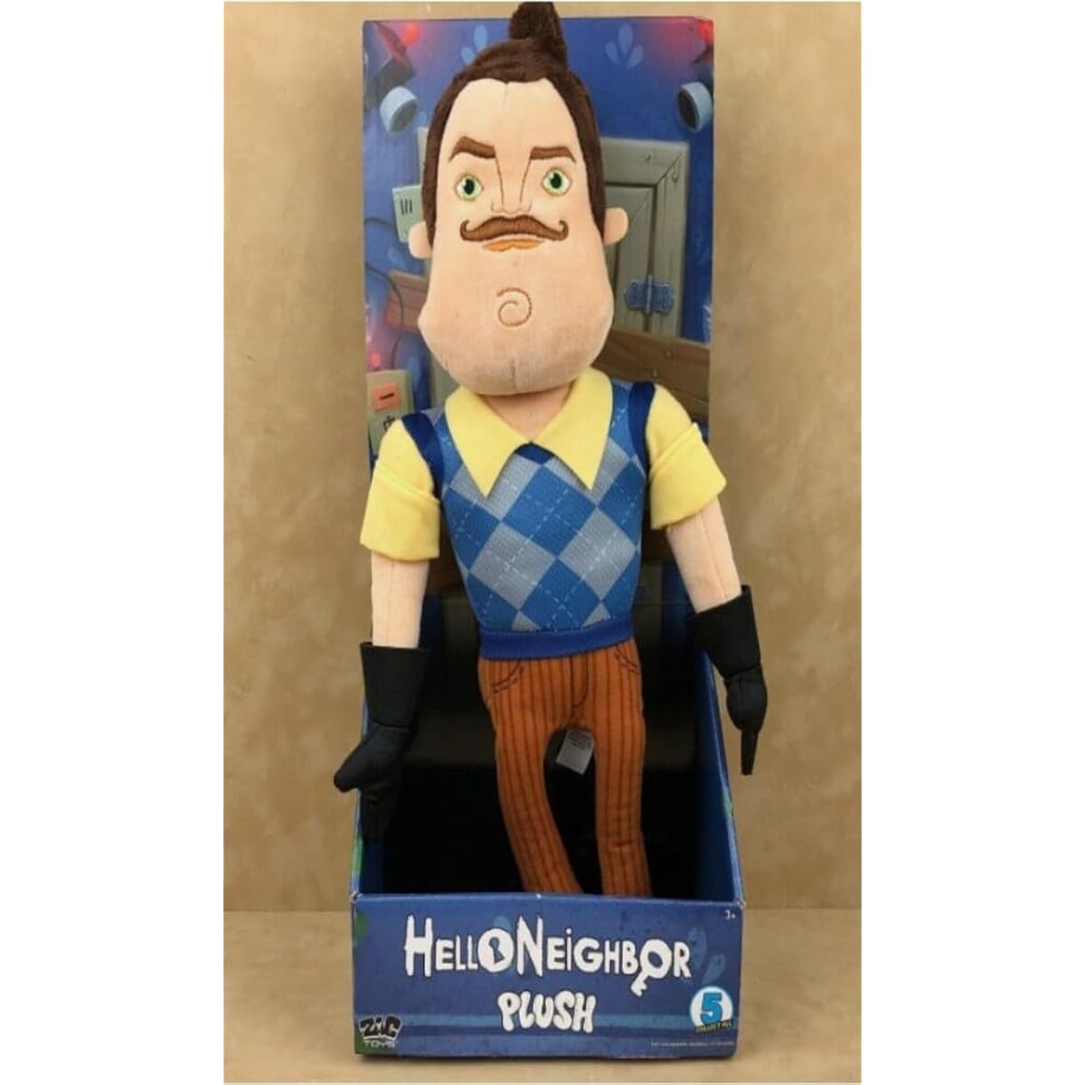 Hello Neighbor 15 inch stuffed animal with flashlight