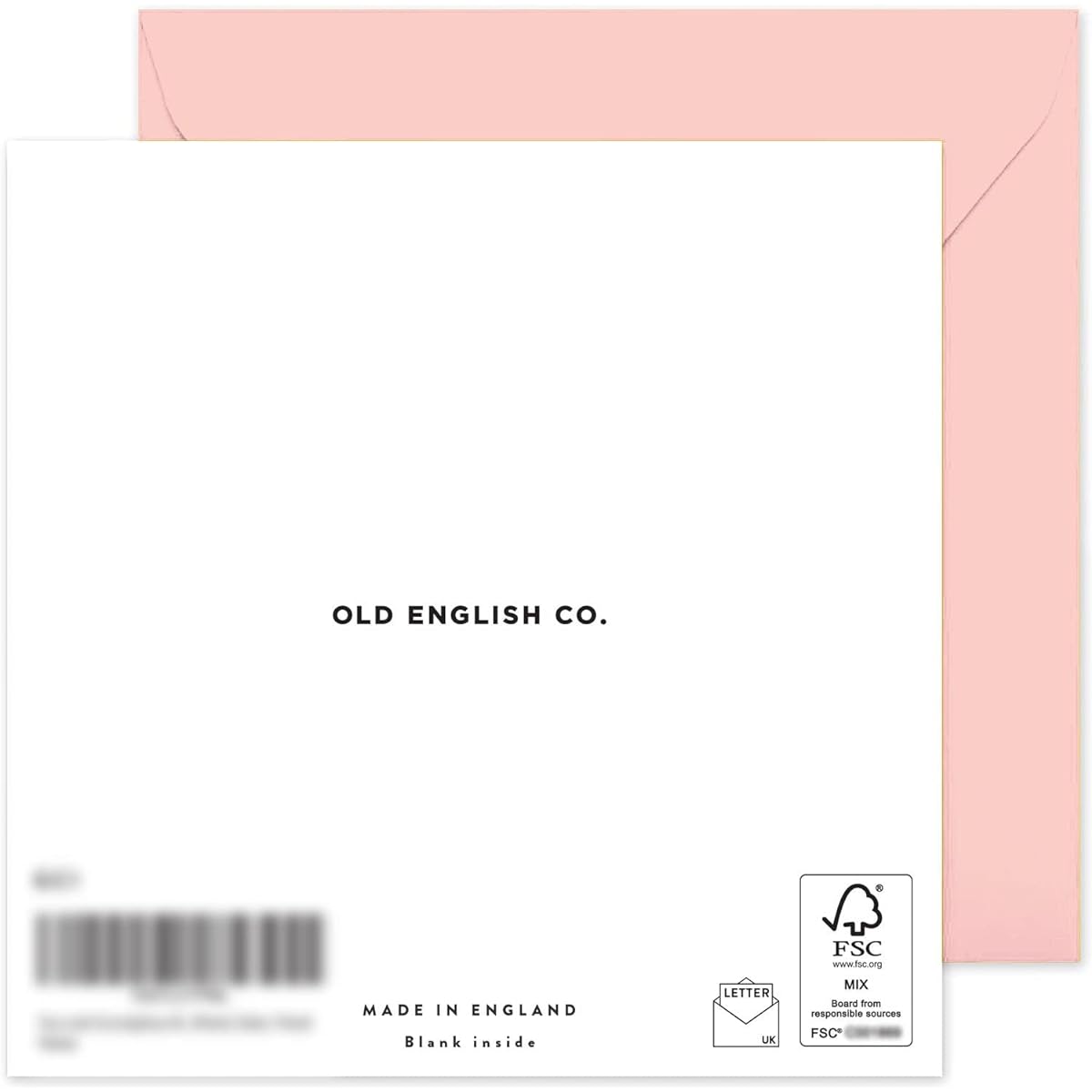 Old English Co. Happy Anniversary Cute Pink Flamingo Card - Romantic Animal Couple Greeting Card | Gold Foil Details | Blank Inside & Envelope Included (Happy Anniversary)
