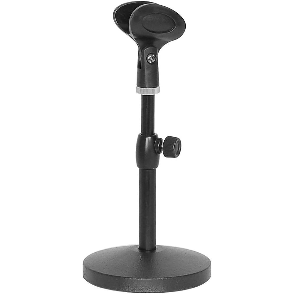 KC tabletop microphone stand MDS-1500/BK black x 12 pieces set (mic holder included)