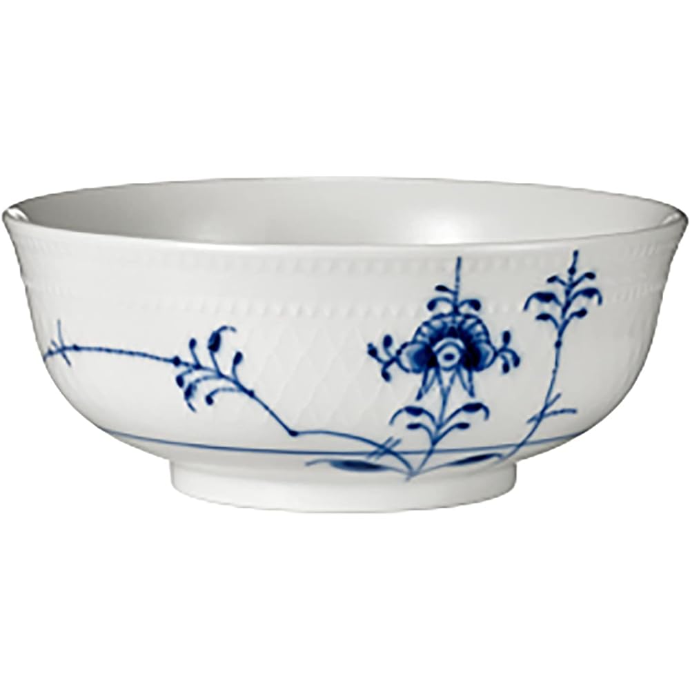 [Regular Imported Product] Royal Copenhagen Blue Palmette Bowl Dish 15cm Wedding Gift Present 1061954 White