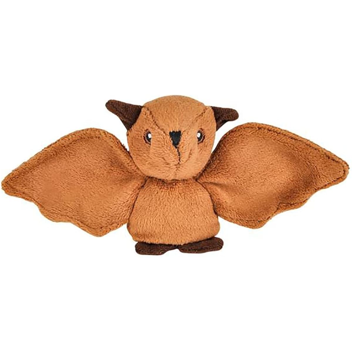 The Dreidel Company Plush Mighty Mights 3.5" Stuffed Animal Super Soft Cuddly Animal Toy Classroom Decor for Boys and Girls (Bat)