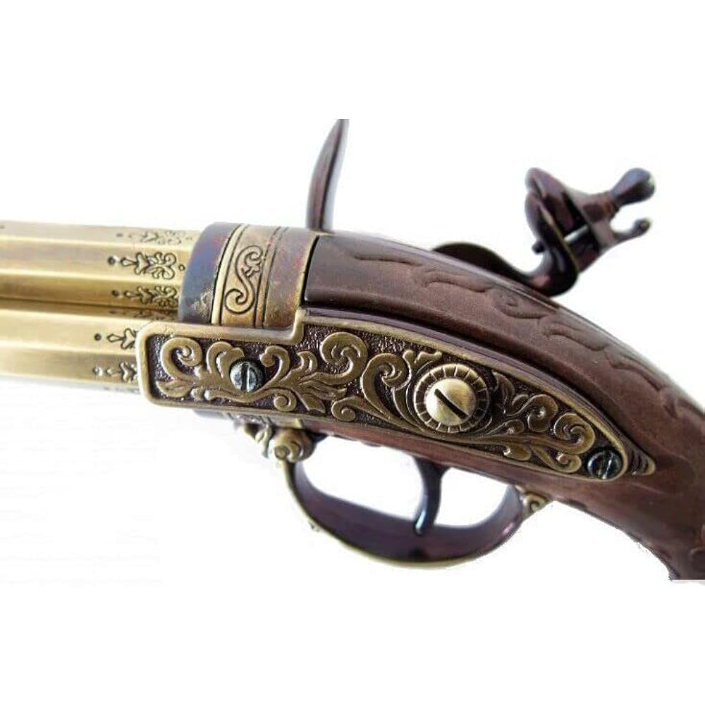 Denix Model Gun Flintlock 3 Barrel 5309