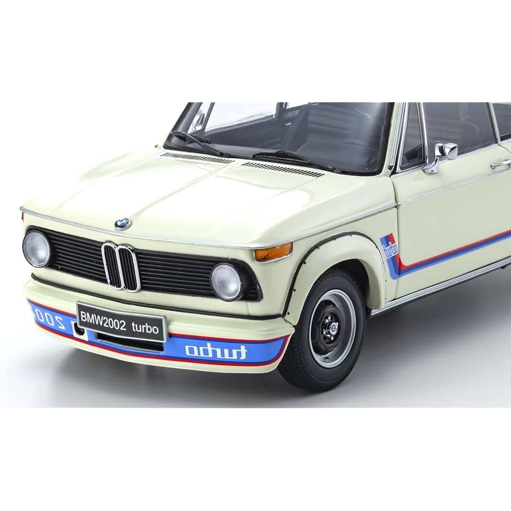 Kyosho Original 1/18 BMW 2002 Turbo White Completed Product KS08544W