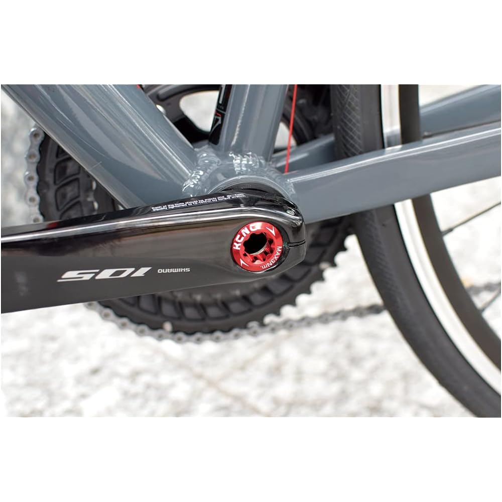 KCNC (KCNC) Bicycle Lightweight CNC Crank Bolt Shimano Left Arm Yaw M20