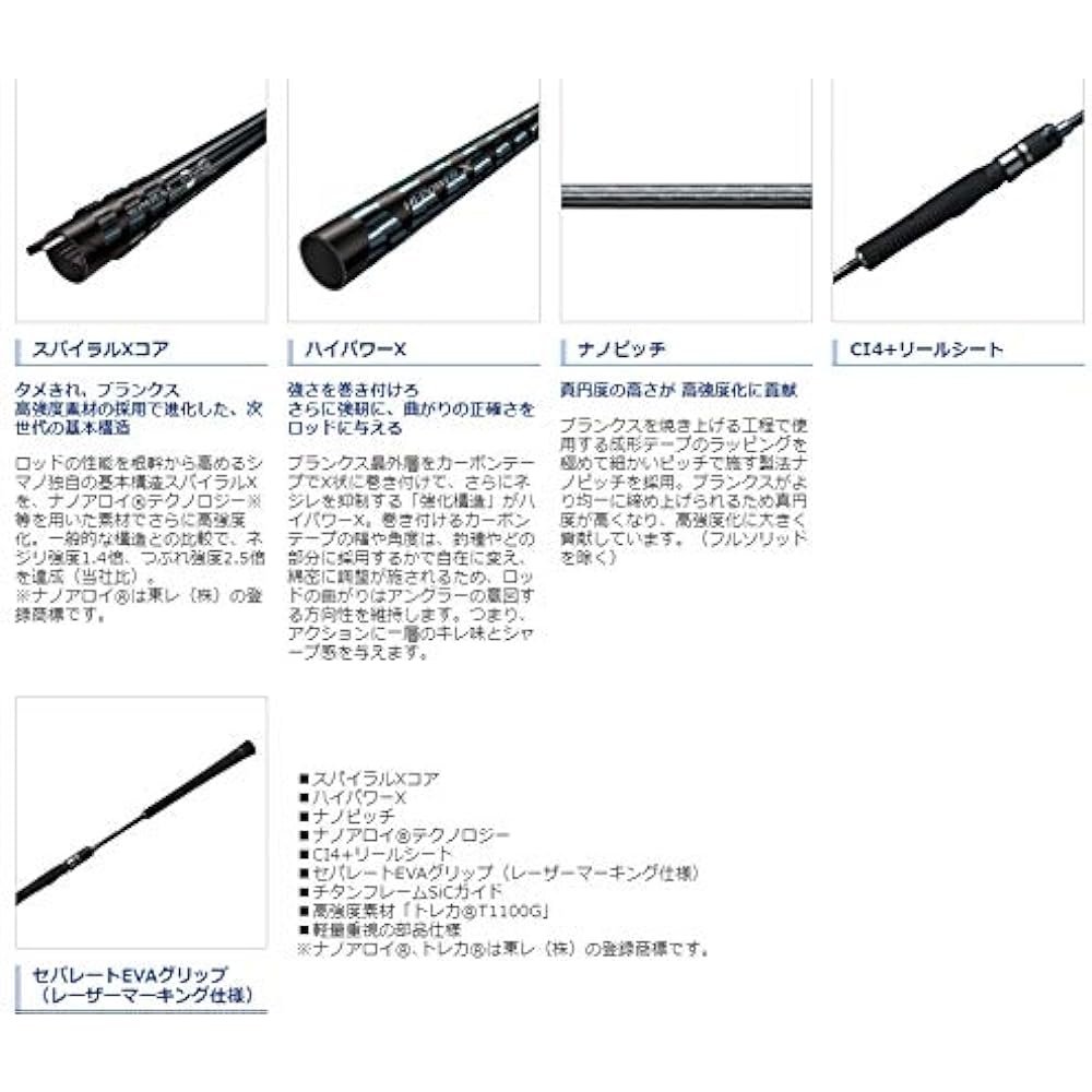 SHIMANO Jigging Rod Ocean Jigger Concept S Various