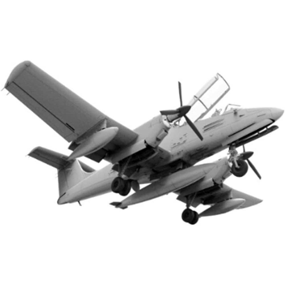 Kinetic 1/48 Argentine Air Force FMA IA 58 Pucara Plastic Model KNE48078