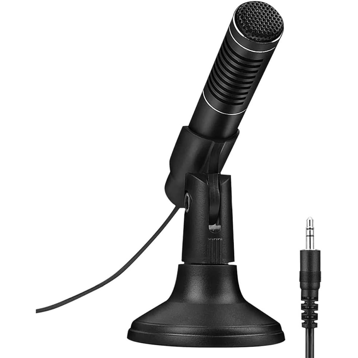 Microphone, Professional Gaming Microphone for Computer Recording, 3m Wired Condenser Microphone for Streaming Studio Microphone (B, Size