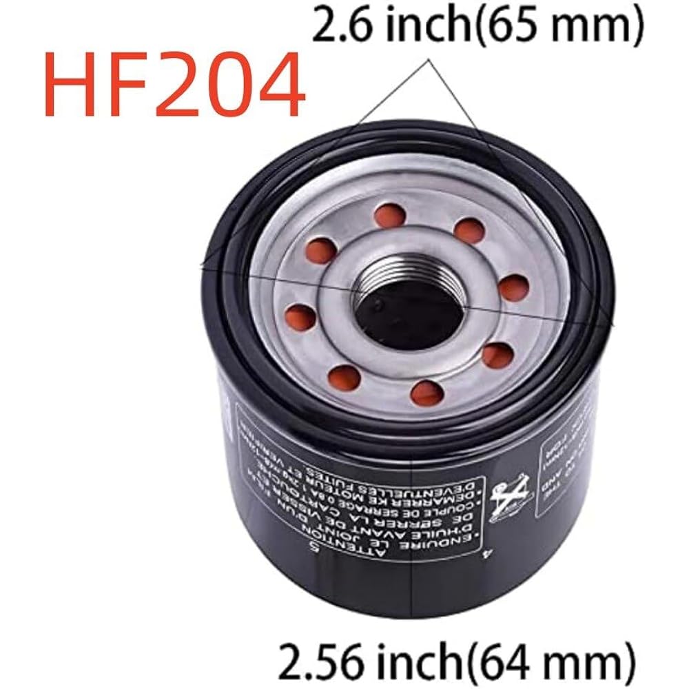 HF204 Motorcycle Oil Filter H/ON-DA CBF1000F CB500 CRF1000A VTR1000 F CB1100 VFR1200 K/awasa-ki for NINJA Y/AMA-HA FZS600