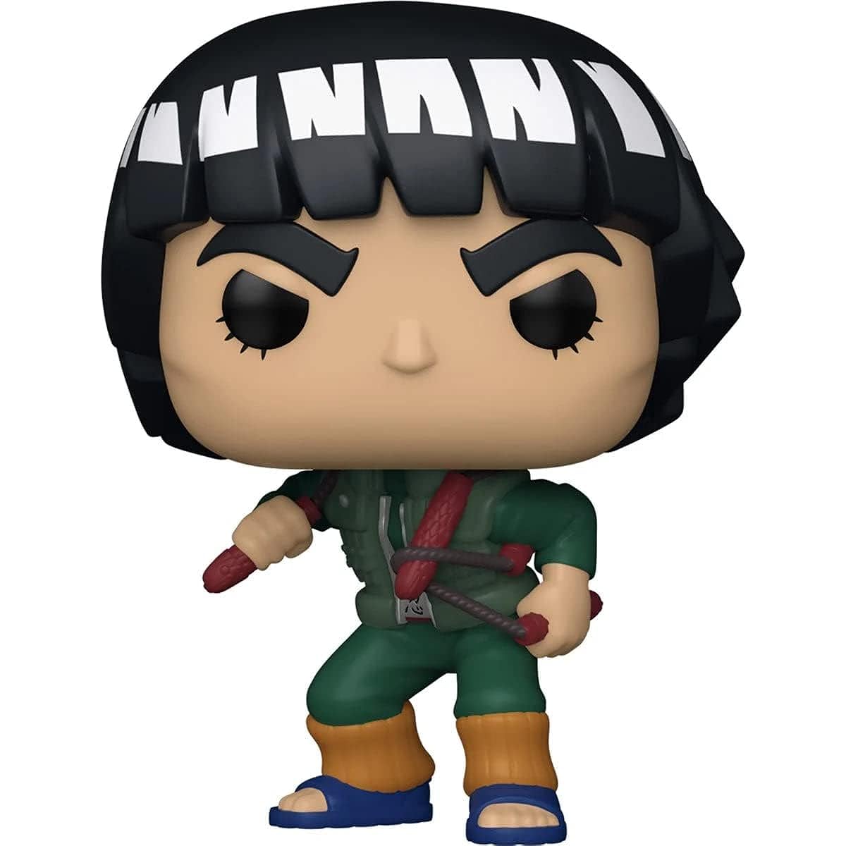 POP Naruto Shippuden - Might Guy Funko Pop! Vinyl Figure (Includes Compatible Pop Box Protector Case), Multicolor, 3.75