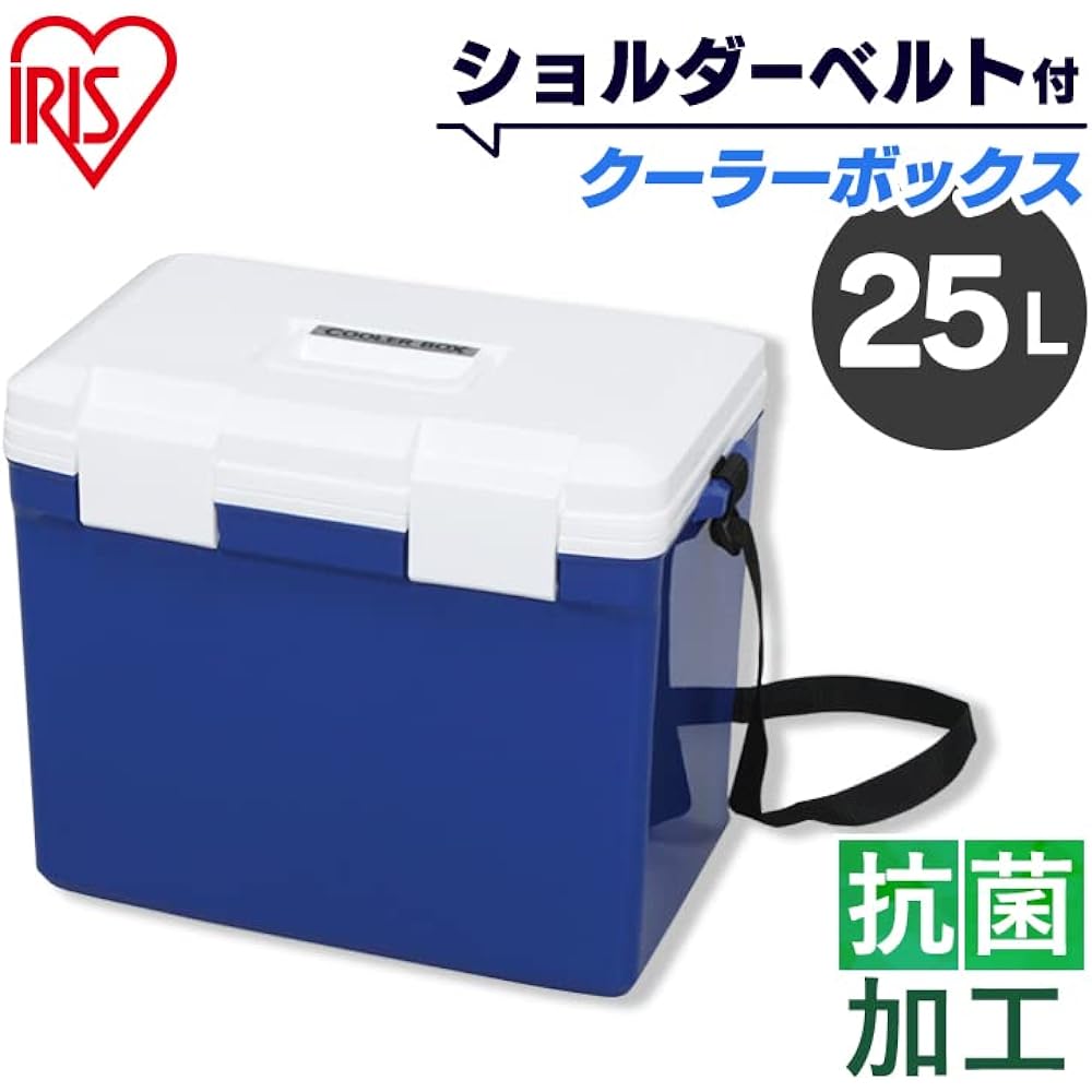 Iris Ohyama Cooler Box CL-25 Blue/White