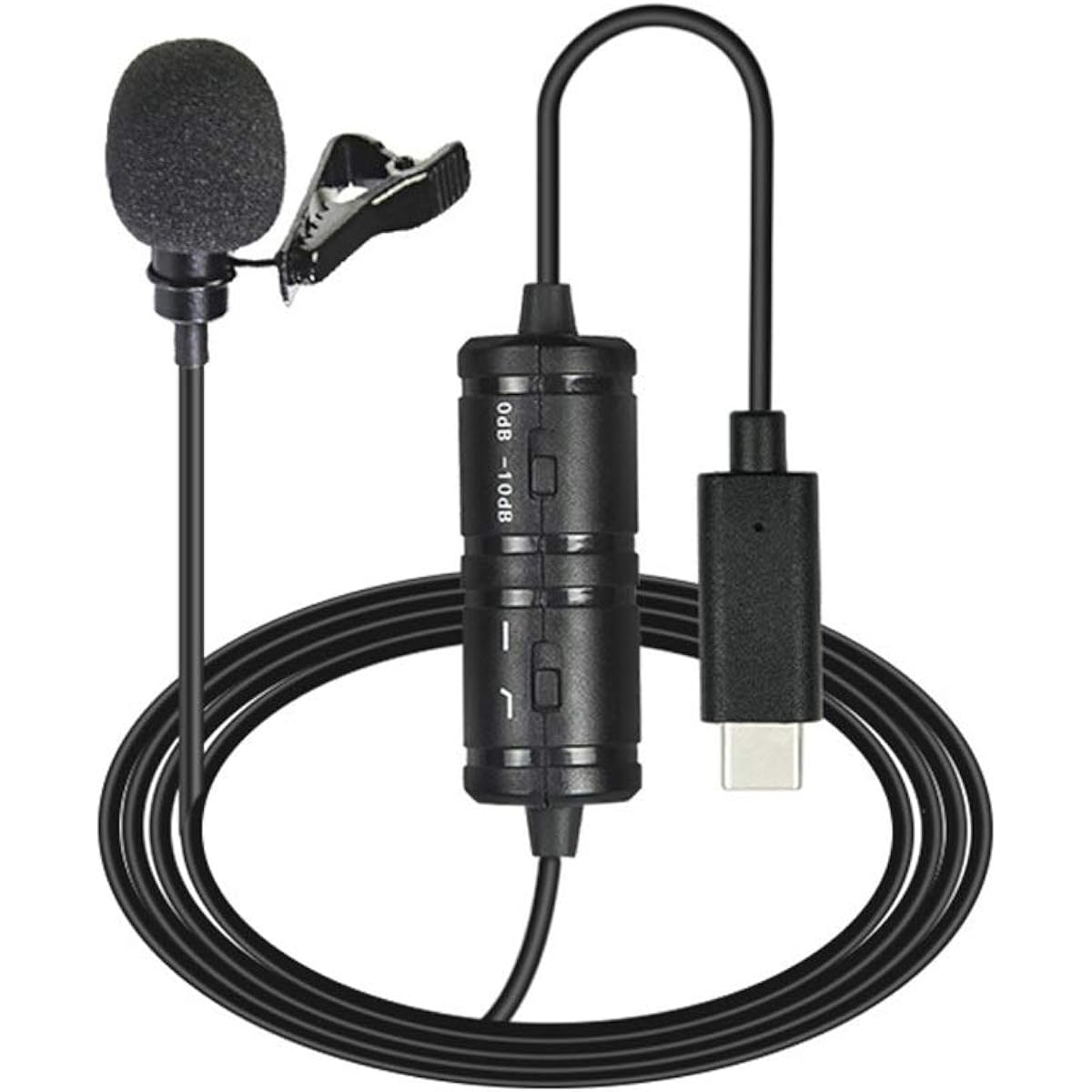 Microphone 6M USB Microphone Dedicated Mini Mobile Phone Microphone Lavalier Live Recording Microphone