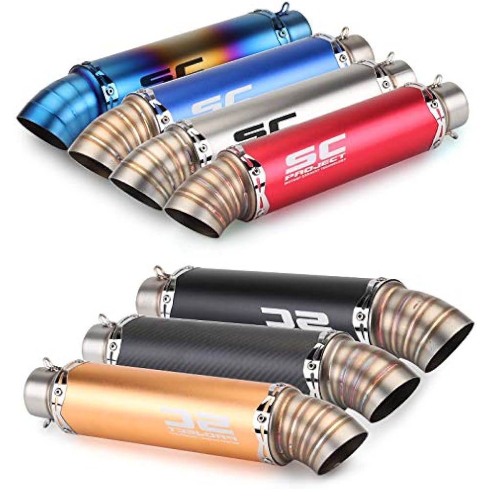 Bike Slip-on Muffler Bike Silencer HONDA Honda CBR SUZUKI Suzuki GSX Kawasaki Kawasaki Z250R6 Universal 50.8mm