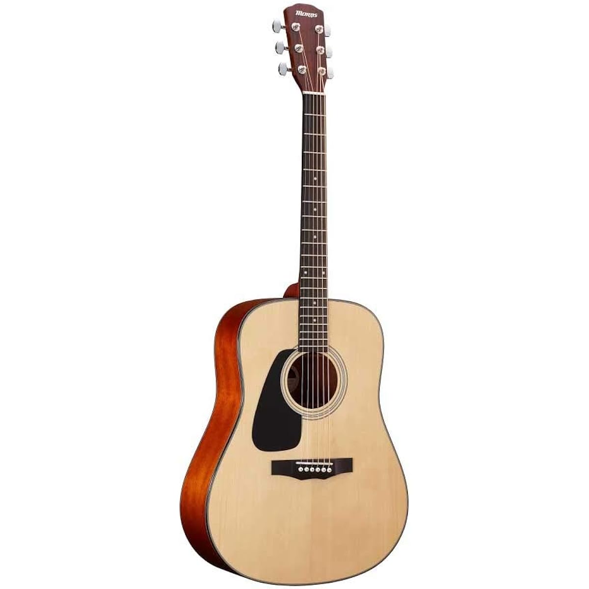 MORRIS M-350 LH NAT left-handed acoustic guitar