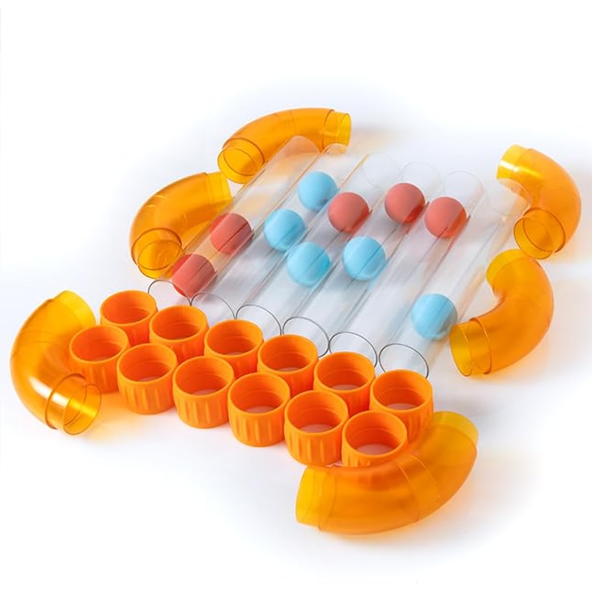 Fat Brain Toys Air Toobz Expansion Pack - Aerodynamic STEM Building Toys - Kids & Teens