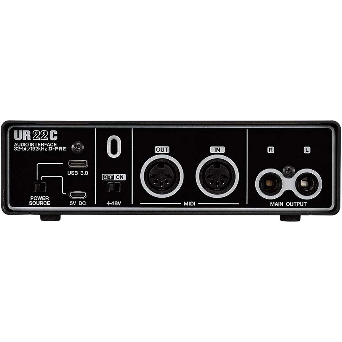 STEINBERG Audio Interface USB 3.0 (Type-C) Compatible 2-in-2-out Cubase AI UR22C Audio Interface 32bit/192kHz