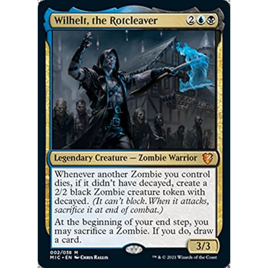 Magic: The Gathering - Wilhelm The Rotcleaver (002) - Midnight Hunt Commander