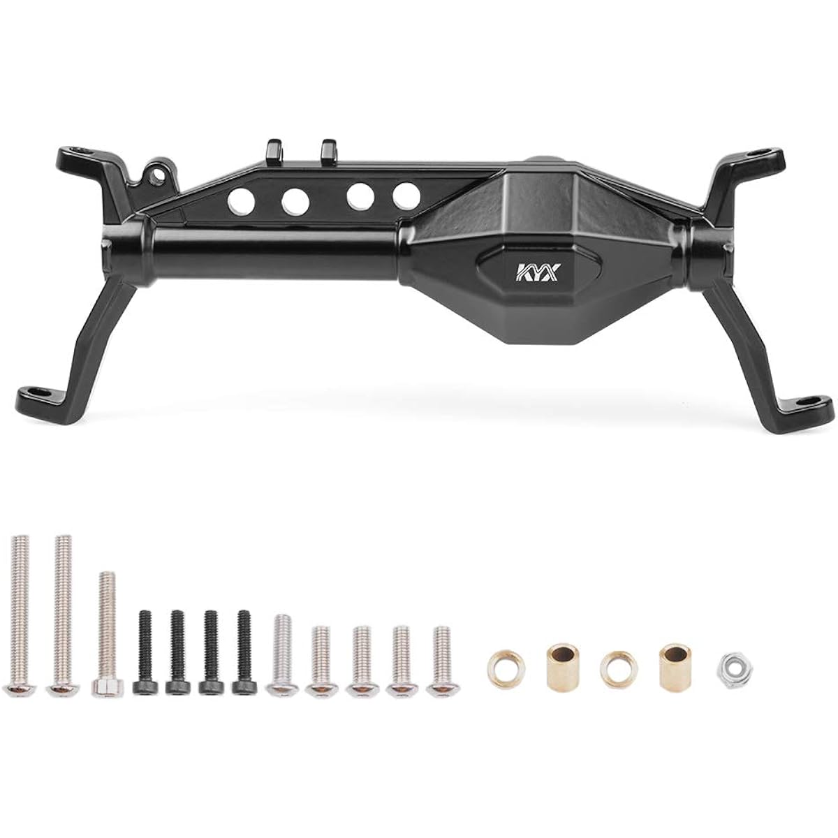 KYX Racing Metal AR45P Front Portal Axle Housing Axle Shell Housing Power Upgrade Parts Accessories for 1/10 RC Crawler Axial SCX10 III AXI03007 SCX10.3 Front Axle