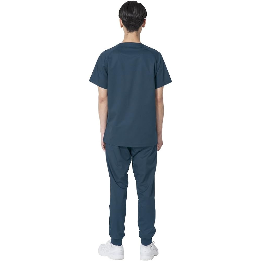 [Mizuno] Medical Nursing Lab Coat Pants, Men's, Women's, Jogger Pants, Scrub Pants [Stretch/Sweat Absorbent, Quick Drying] Inseam Gusset, Elastic Waist, Strings, Pockets on Both Sides MZ0121