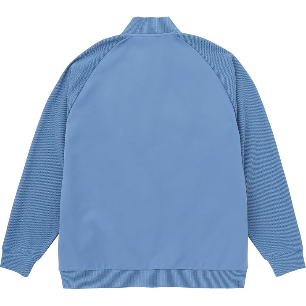 [Le Coq Sportif] Helan Ka Waffle Bomber Jacket Sweat Absorbent Stretch Simple