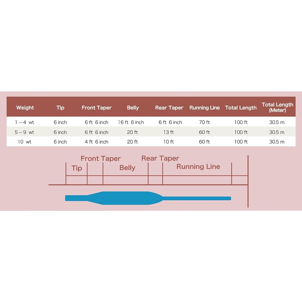 river peak Weight Forward Sinking Type3 (#5)