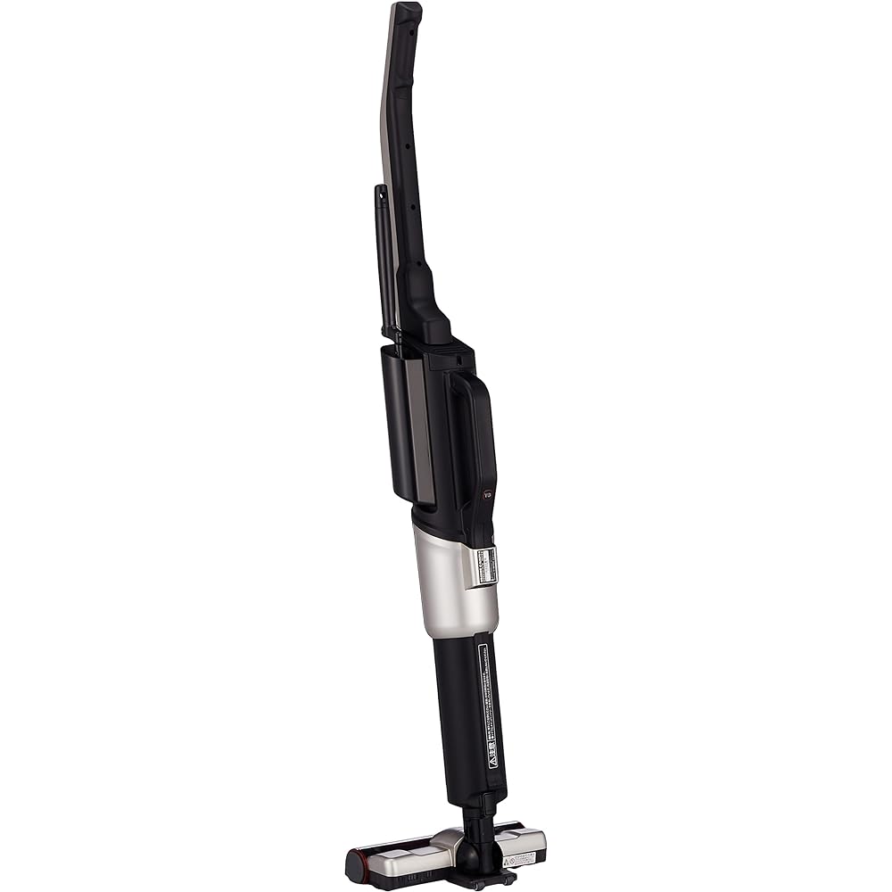 Iris Ohyama Vacuum Cleaner Cordless Handy Stick Cleaner i10 Paper Pack Electrostatic Mop with Stand Strong Suction Self-propelled Rotating Brush Equipped with Dust Detection Sensor 2WAY Freestanding Structure Champagne Gold IC-SLDCP9