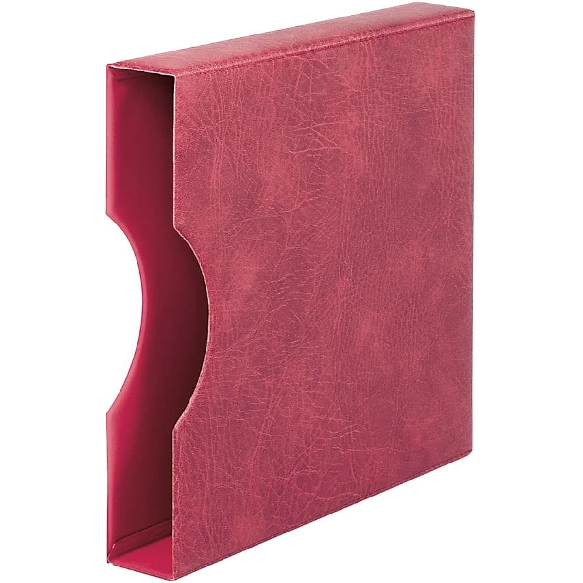 Lindner 1124 – W Set : Ringbinder REGULAR mit cassette-weinrot