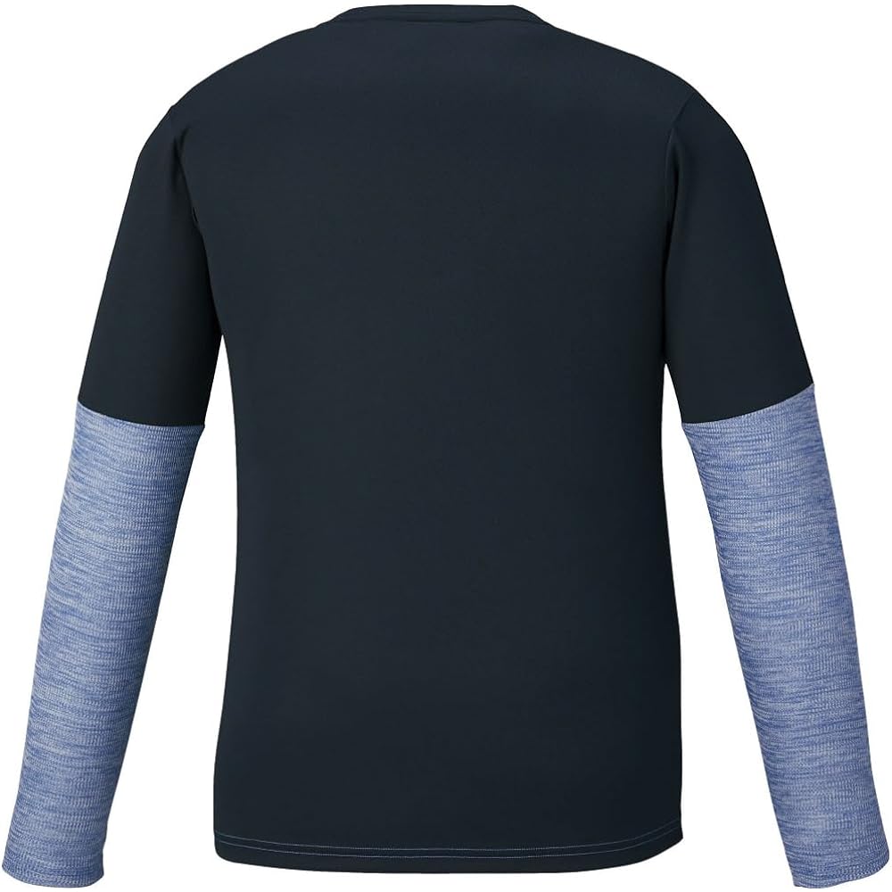 Mizuno K2JA1544 Men's Training Wear, Long Sleeve T-Shirt, UV Protection, Dynamotion Fit, Sports