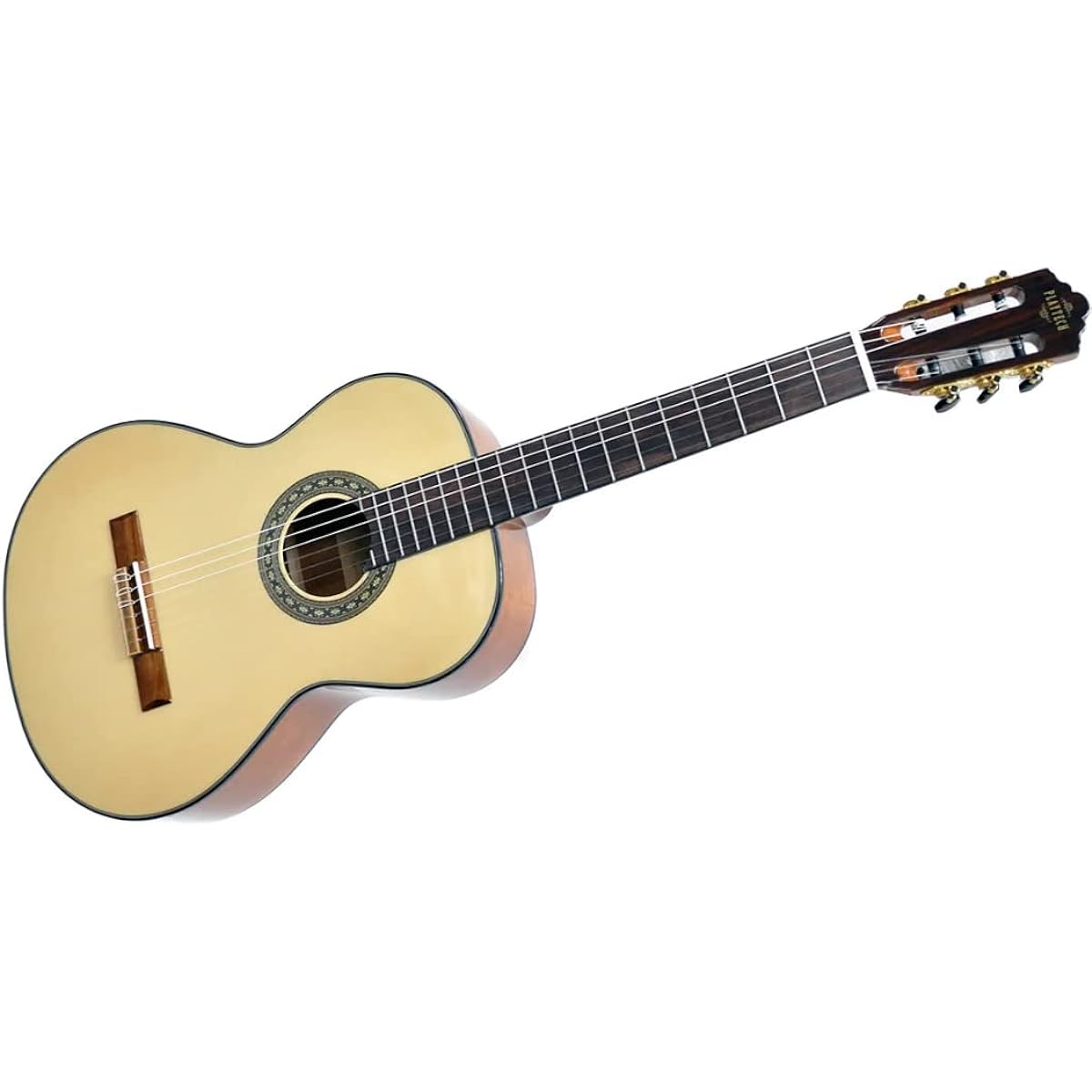 PLAYTECH Classical Guitar Natural Color Mahogany Back and Sides