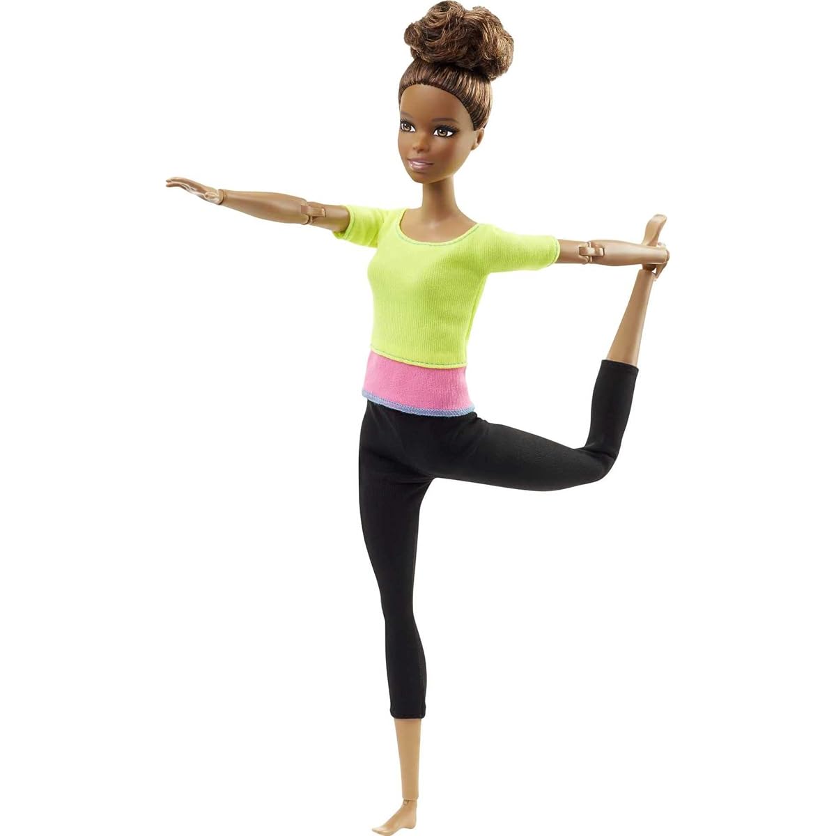 [Barbie] Barbie Made to Move Doll, Yellow Top DHL83 [Parallel import goods]