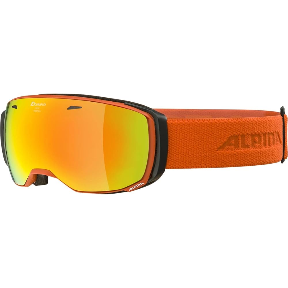 ALPINA Ski Snowboard Goggles Unisex Compact Type Mirror Lens Glasses Can Be Used ESTETICA Q LITE