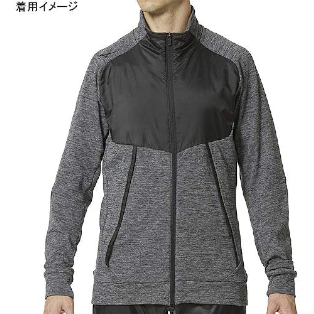 [Mizuno] Training Wear Stretch Fleece Light Jacket Stretch Slim 32MC9510 Men's