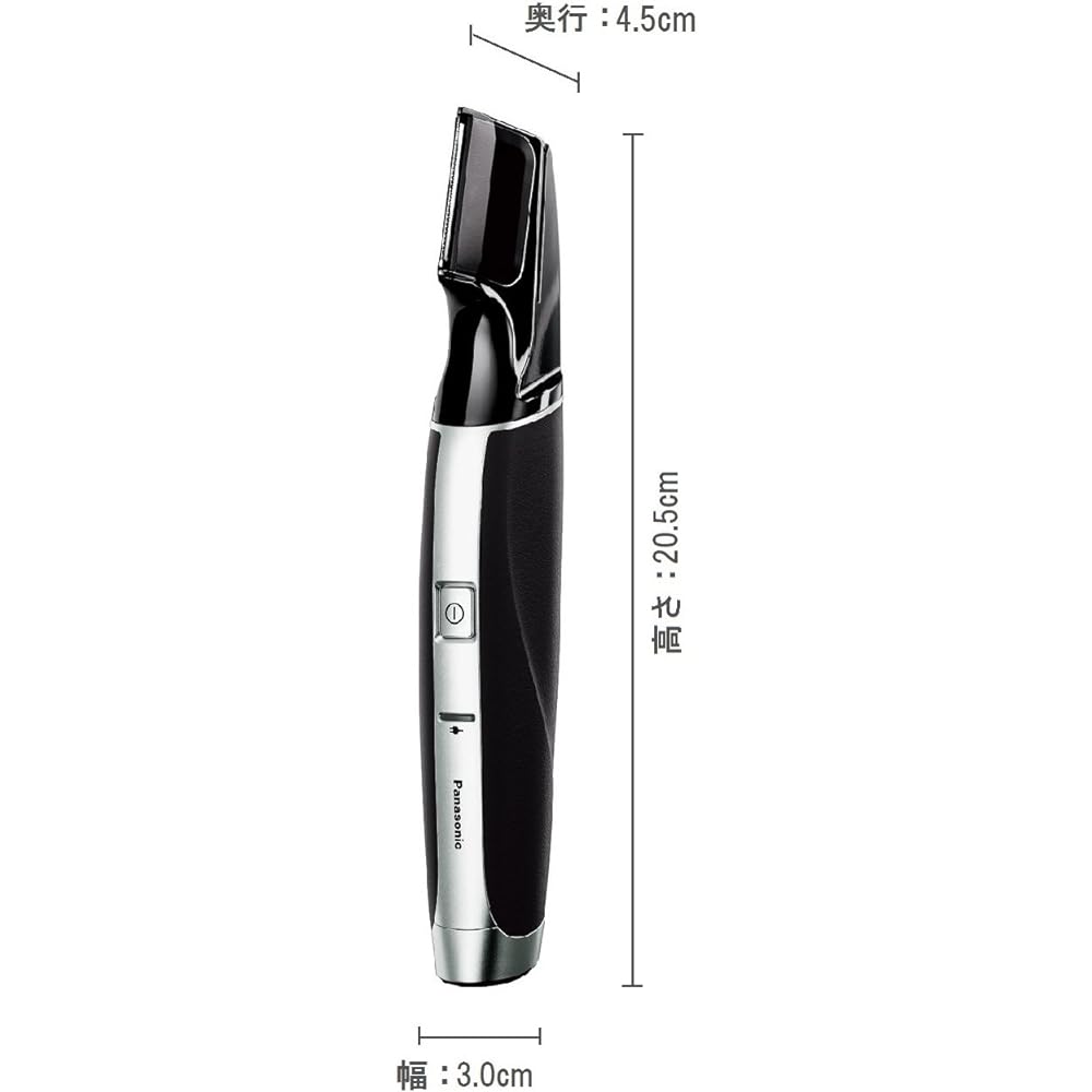 Panasonic Beard Trimmer Made in Japan Rechargeable AC Type Black ER-GD60-K