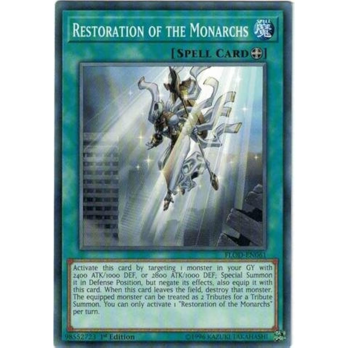 Restoration of the Monarchs - FLOD-EN061 - Common - 1st Edition - Flames of Destruction