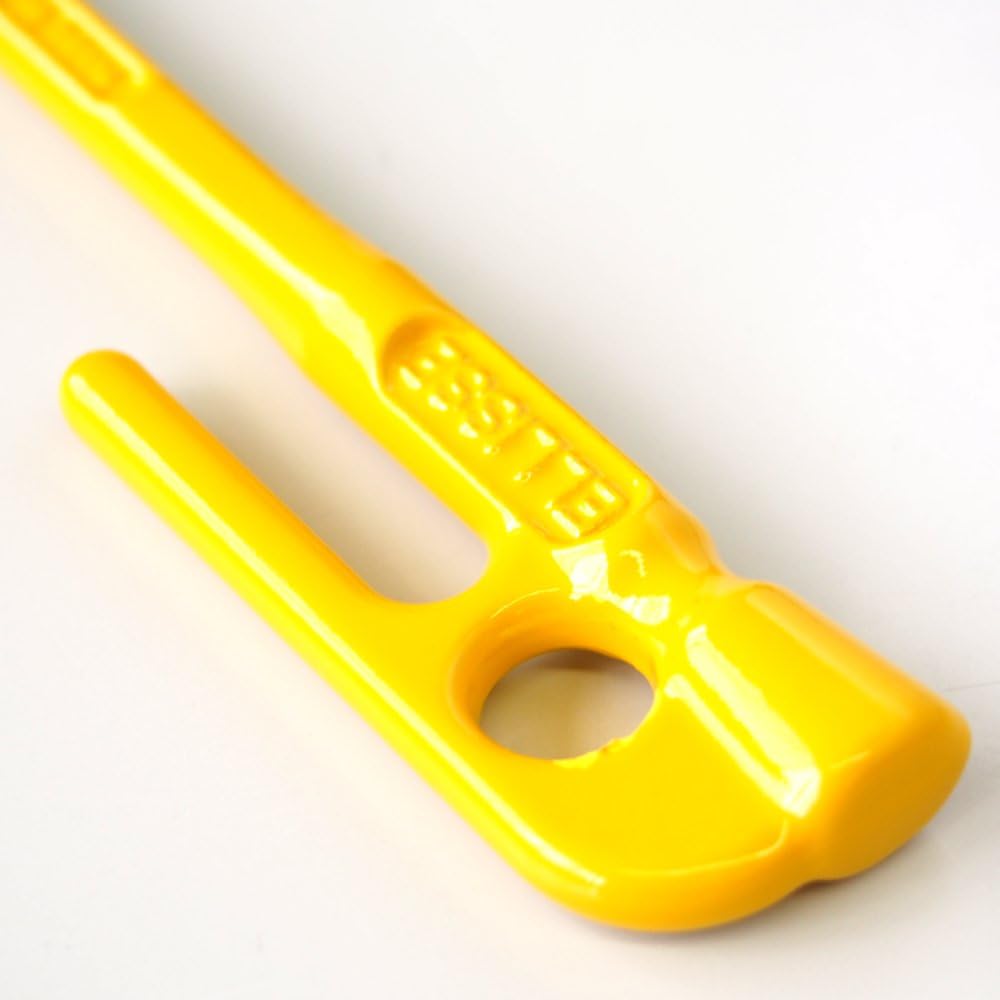 ELLISSE Forged Peg Elisse Stake 28cm Yellow Powder Coated Set of 8 MK-280YL MADE IN JAPAN