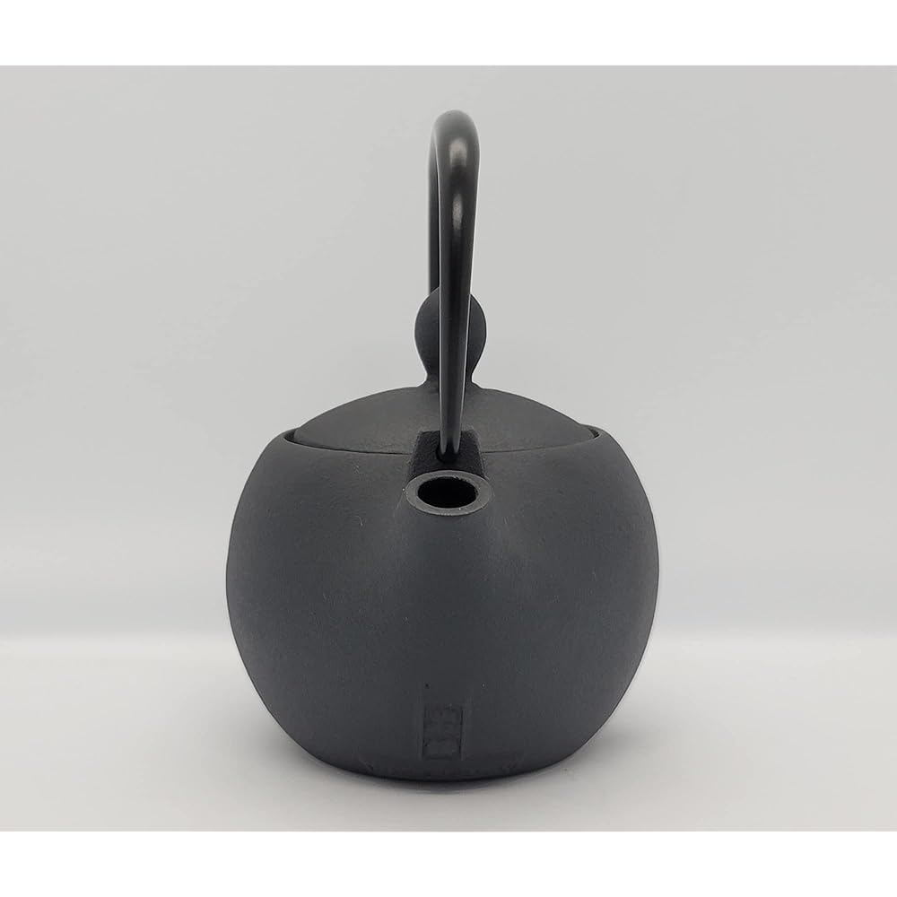 Iwachu Teapot Maron Black 0.3L Enamel Inside Nambu Ironware 12027