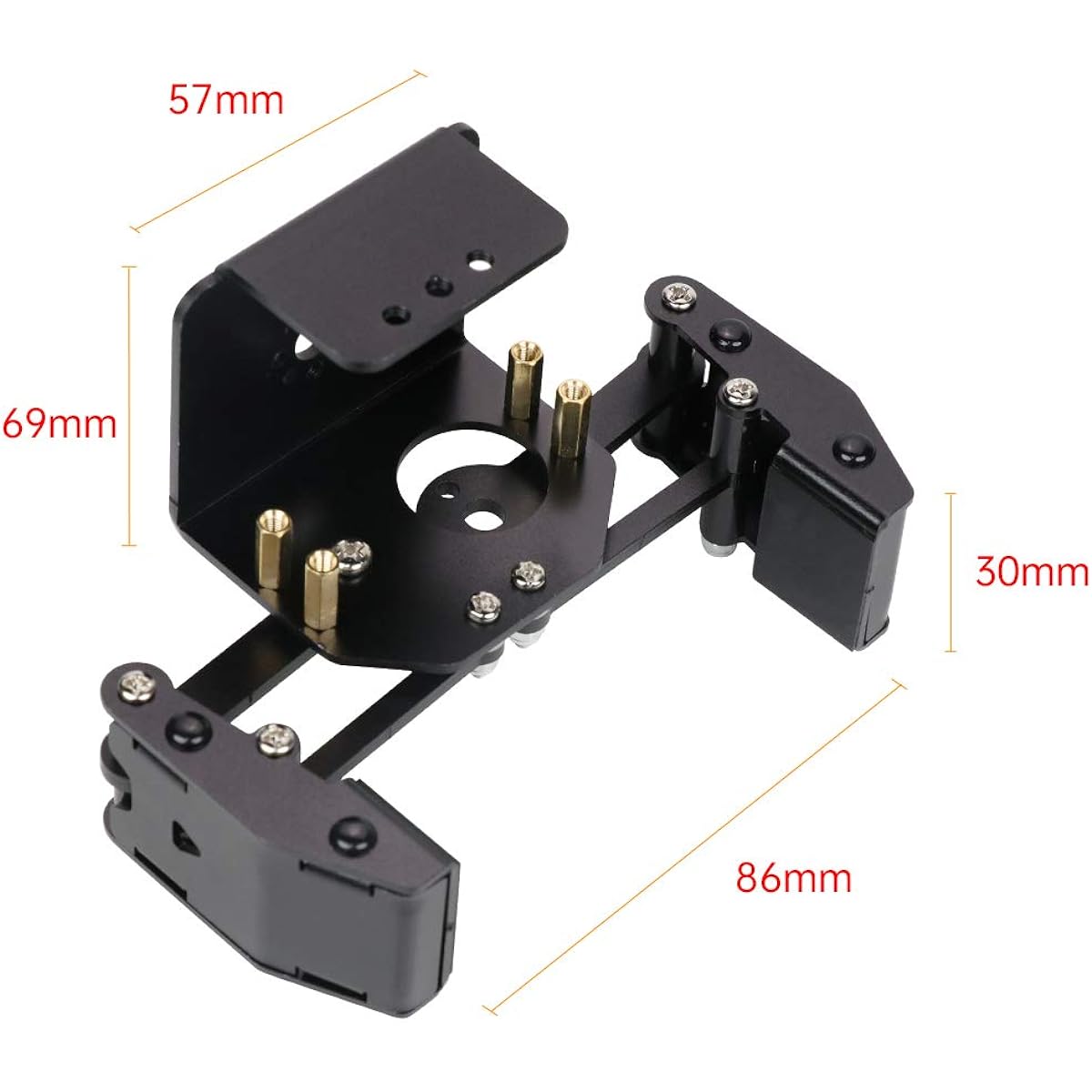 Hiwonder Big Claw Mechanical Gripper Claw for Robot DIY (Big Claw--No Servos)