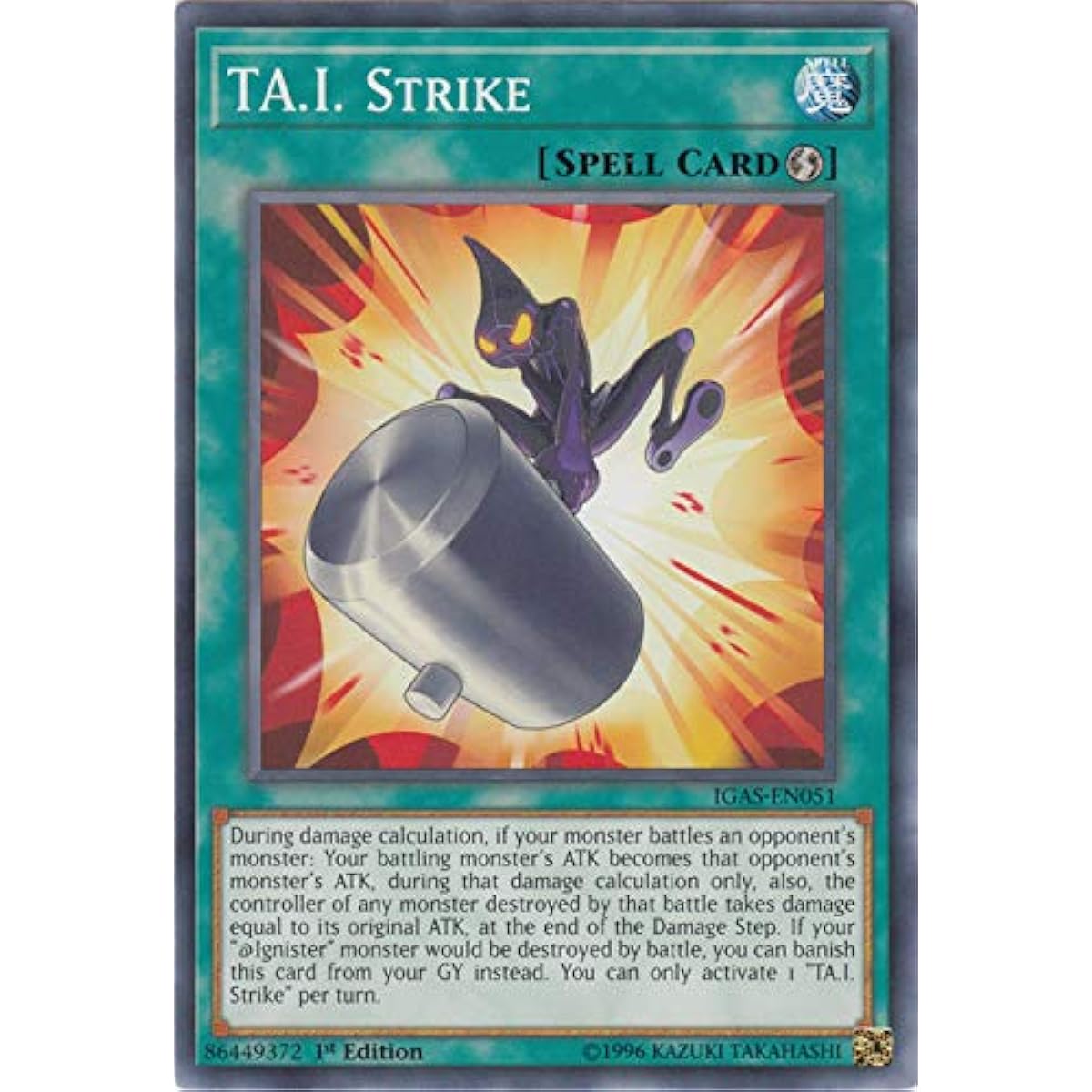 TA.I. Strike - IGAS-EN051 - Common - First Edition