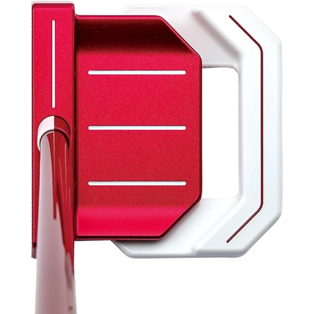 kasco Casco Japanese genuine product Red9/9 WB Akapata x Shiro white back putter 2022 model [Next day delivery available]