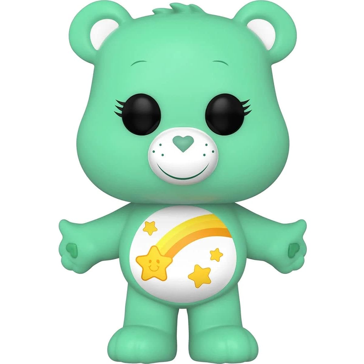POP Care Bears 40th Anniversary Wish Bear Funko Vinyl Figure (Includes Compatible Box Protector Case), Multicolor, 3.75"