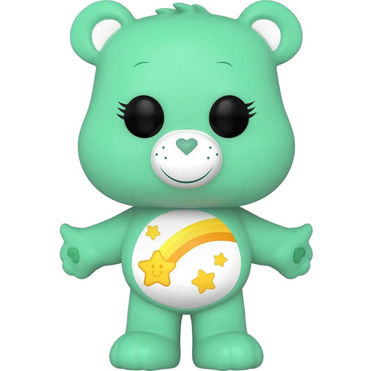 POP Care Bears 40th Anniversary Wish Bear Funko Vinyl Figure (Includes Compatible Box Protector Case), Multicolor, 3.75"