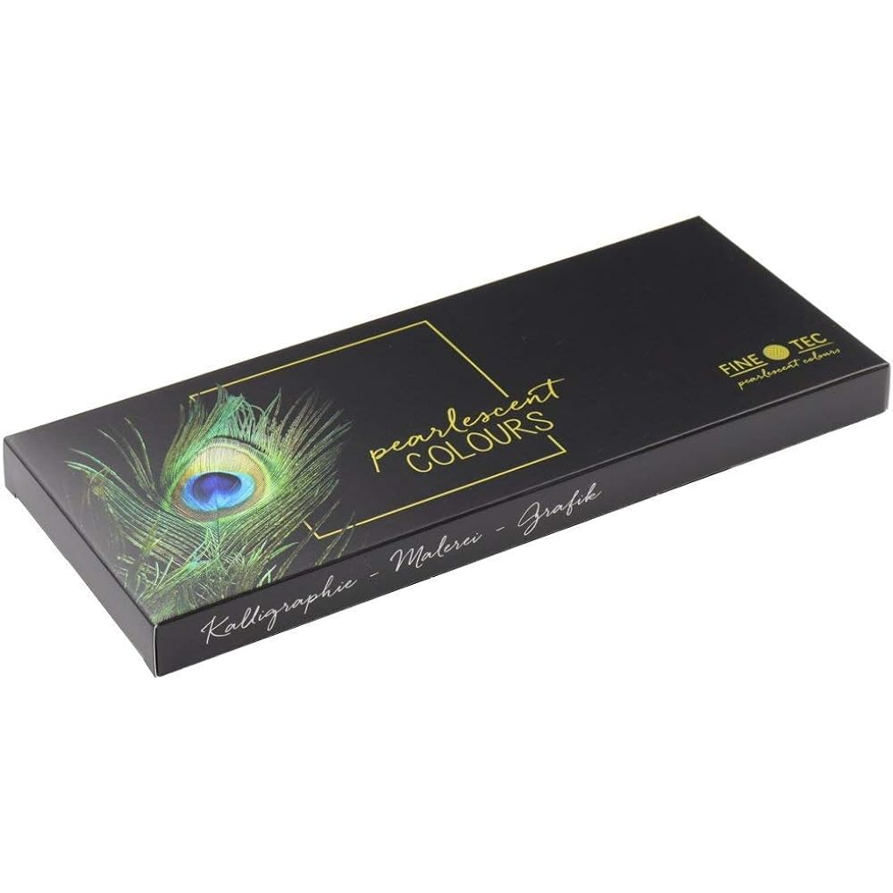 Holbein Art Materials Finetech Pearlescent Color F1200 Pearl Color 12 Color Set 610603
