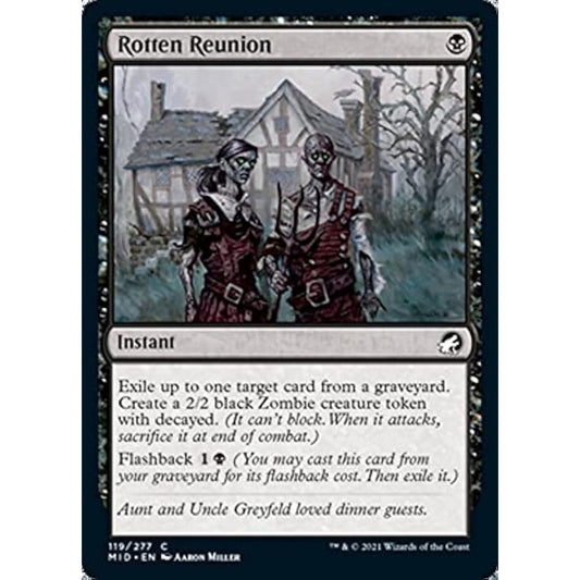 Magic: The Gathering - Rotten Reunion (119) - Foil - Innistrad: Midnight Hunt