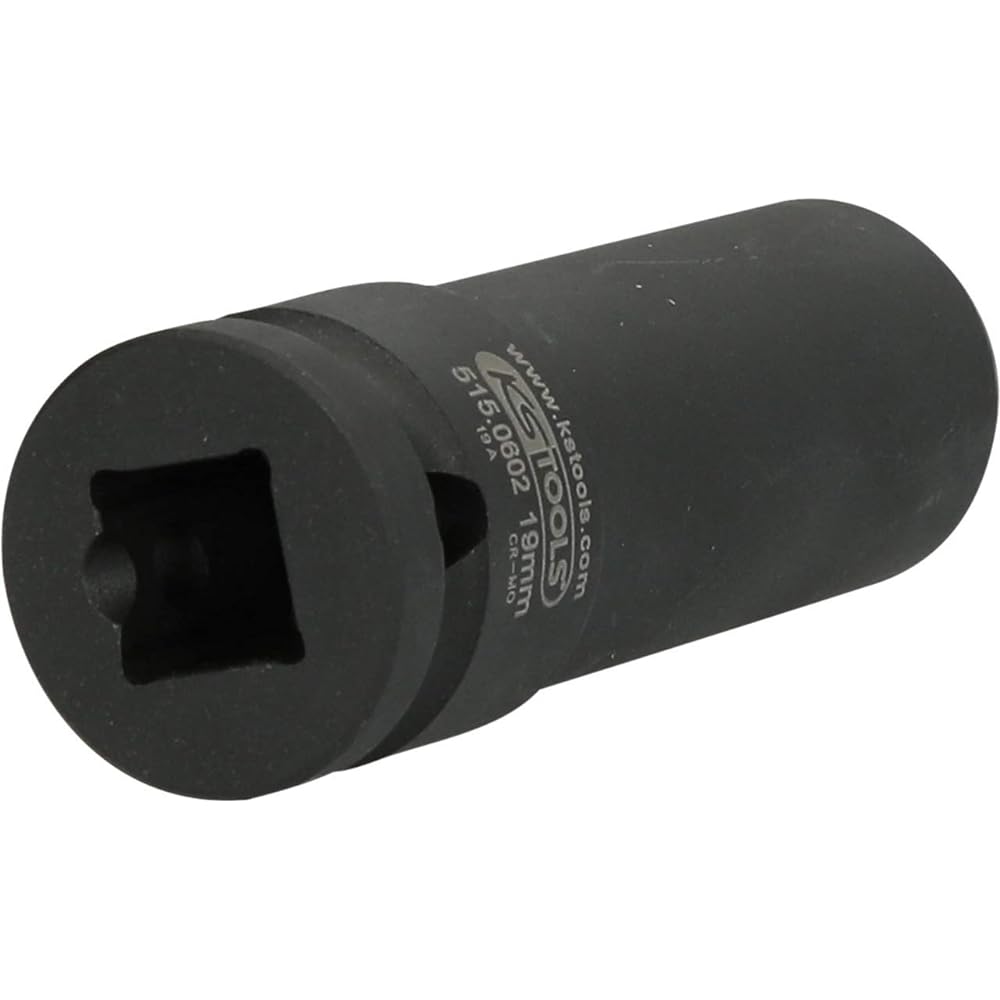 KS Tools Special Impact Socket for 1/2" Screw Tracking Plate 19 mm 515.0602