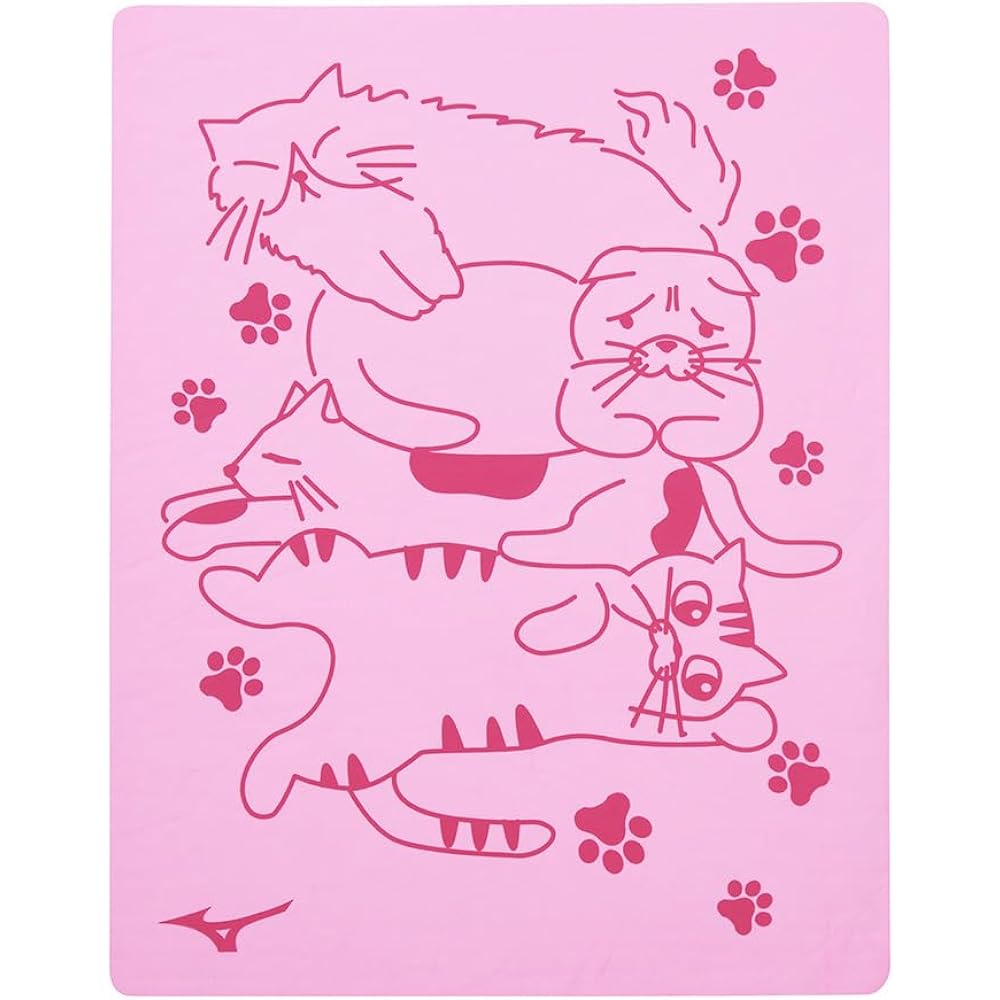 MIZUNO Swimming Competitive Swimming Fitness Water Absorbent Quick Drying Made in Japan Heat Protection Swim Towel Chamois Towel Regular Size [24 Spring/Summer Model] N2JYB002