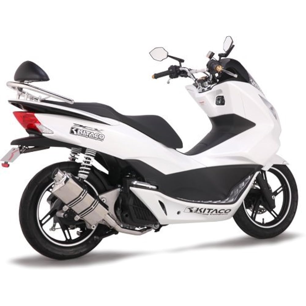 KITACO Tandem Backrest PCX125/PCX150 Backrest with Tandem Bar 300 Silver 652-1440000
