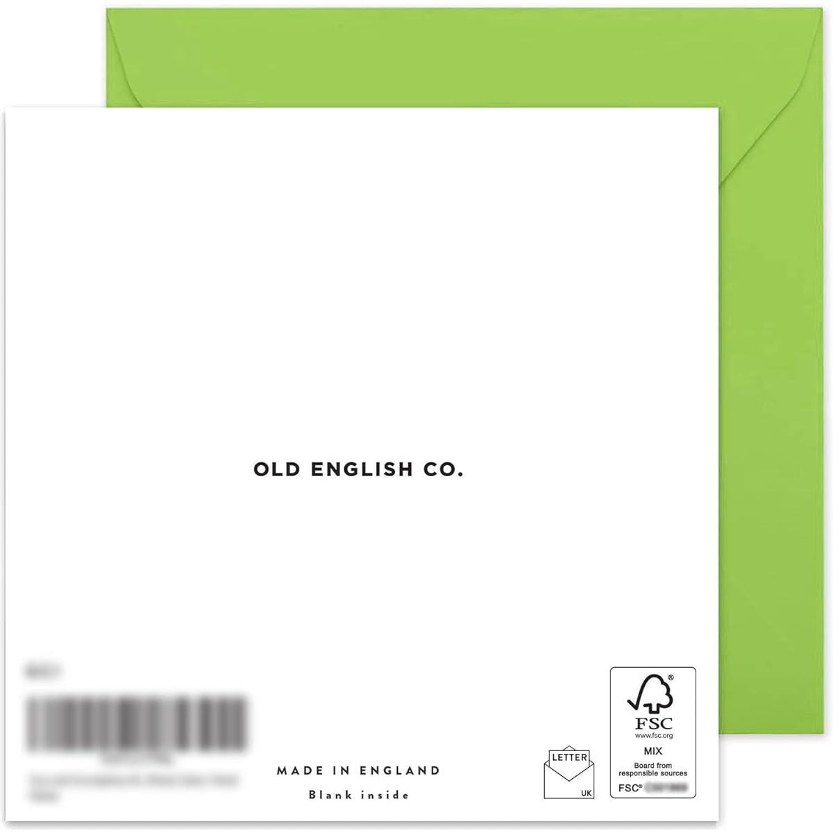 Old English Co. Hooray On Your New Pad Card - Funny Cute Frog Housewarming New Home Greeting Card Humor Card for Men/Women/Family/Friends with Blank Inside and Envelope