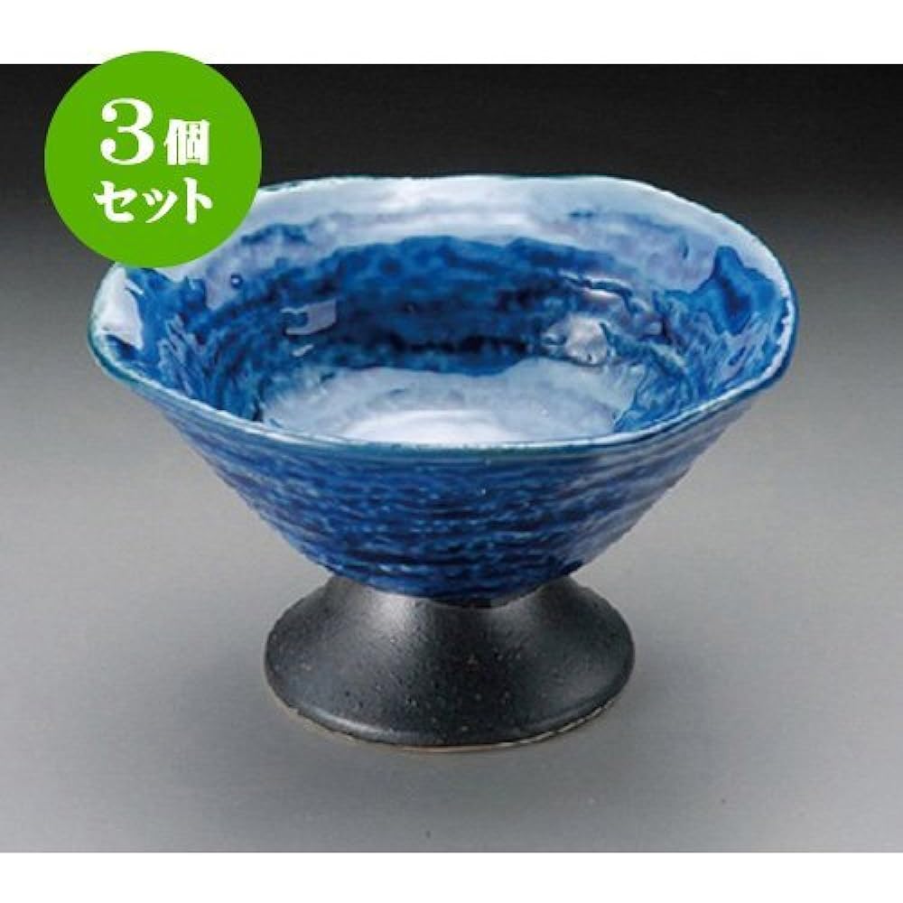 10 pieces of small bowl (high platform) White glaze Kurohama high platform small bowl [120 x 70mm] Japanese tableware, ryokan, hotel, restaurant, business use