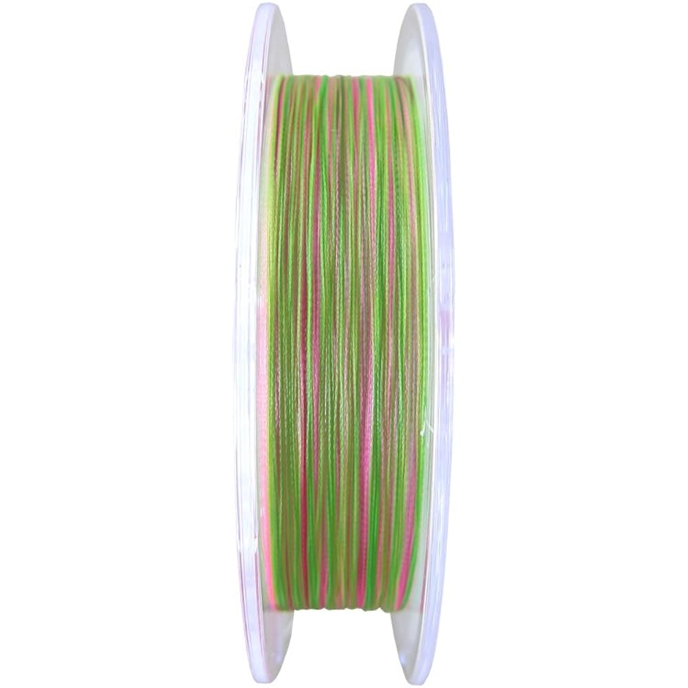 SUNLINE PE Line Salt Mate PE Egi ULT HS8 180m No. 1.0 7.7kg 8 pieces White, Pink, Light Green